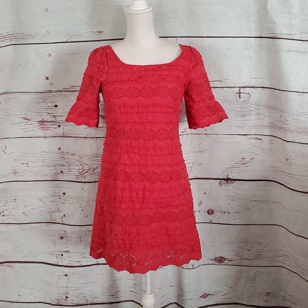 Moulinette Soeurs Anthropologie Lace Dress Size 4‎